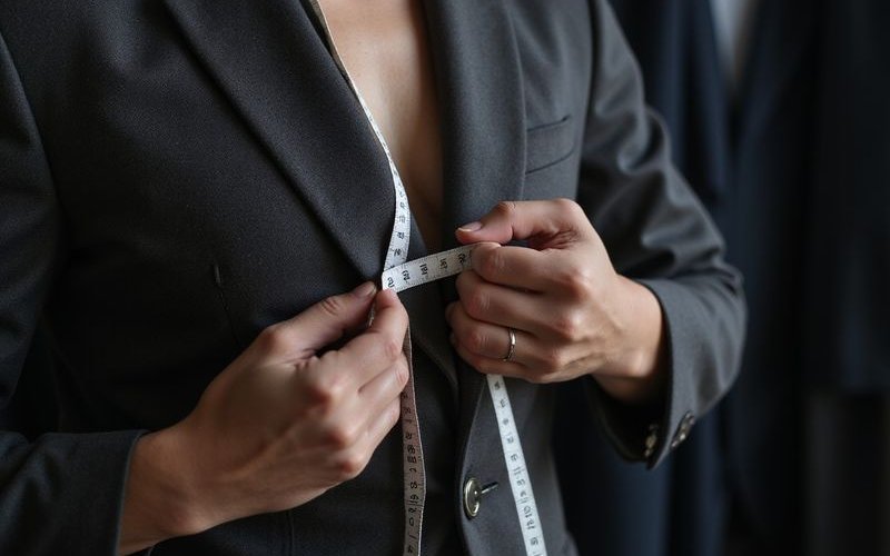 Precise measurements being taken with measuring tape